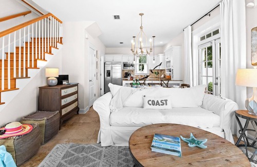 Rosemary Beach House | Beautiful Southside 30A Designer Cottage 150 Steps to Community Pool and Beach