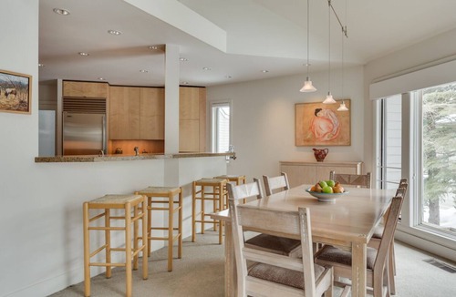 Warm Springs House | Bright Townhome with Mountain Views; Two Blocks to Ski Lift