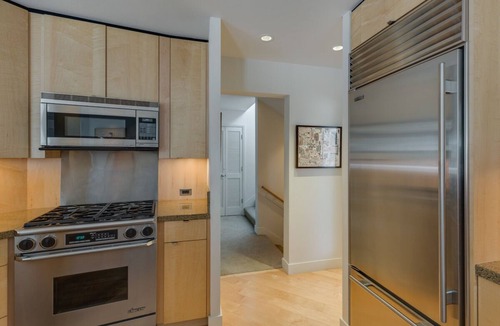 Warm Springs House | Bright Townhome with Mountain Views; Two Blocks to Ski Lift