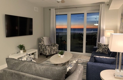 Panama City Beach Condo | Calypso Tower III - Water, Beach, Sunsets, Pool, Hot Tub, Next to Pier Park!