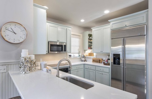 WaterSound Beach House | Coastal Cottage with Golf Cart and Bikes