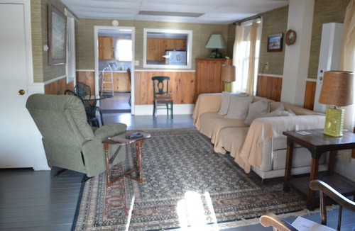 Franklin Cottage | Comfortable Cottage Located Directly On The Water With Large Wrap Around Deck