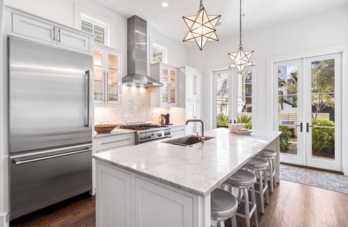 Rosemary Beach House | Designer Cottage Next to the Heated Sky Pool and Fitness Center, with EV Charger