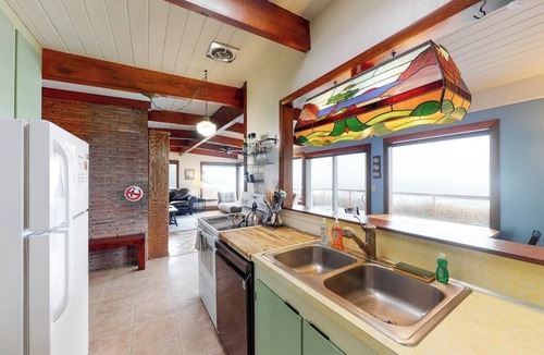 Seal Rock House | Dog-Friendly, Oceanfront Home with a Private Hot Tub, Firepit, & Free WiFi