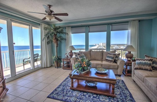 Lower Grand Lagoon Condo | End Unit! Wrap-around balcony! Free Beach Service. July 25th-Aug 1st On Sale
