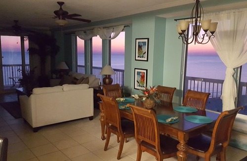 Lower Grand Lagoon Condo | End Unit! Wrap-around balcony! Free Beach Service. July 25th-Aug 1st On Sale