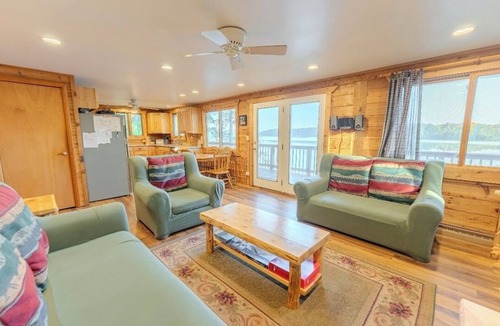 Crystal Falls Cabin | Fall Colors, ATV Trails & Lake Fishing Retreat
