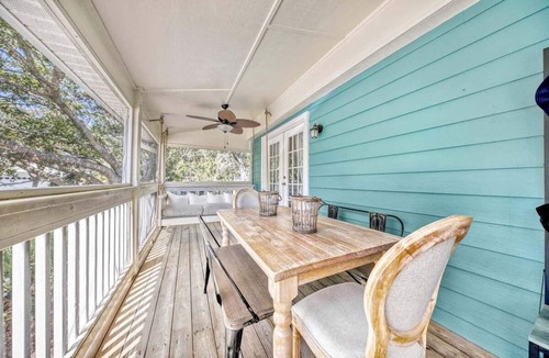 White's Gulfview House | Family-Friendly Oasis: Private backyard retreat, just a 5 min walk to the beach!