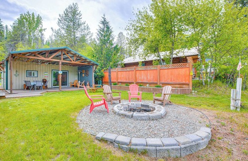 Cusick Cabin | Family Fun on Ruby Creek: Cusick Hideaway w/Dock