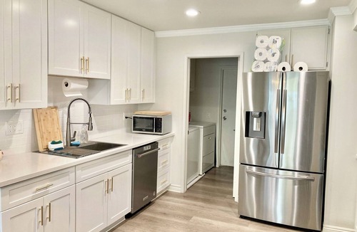 Santa Ana House | Furnished modern organic 3-bed Townhome ★ South Coast Metro ★ Newly Remodeled ★