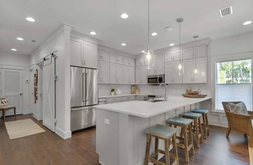 Seacrest House | Goin' Coastal Cottage with Heated Pool & Golf Cart