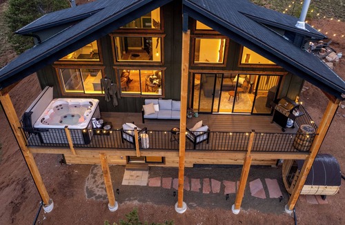 Cripple Creek House | Golden Heights - Sauna + 180 Degree Views + Hot Tub