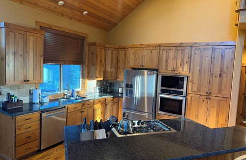 Three Rivers House | Great River Front Vacation Home in Sunriver with Hot Tub! Pet Friendly DCCA#1432