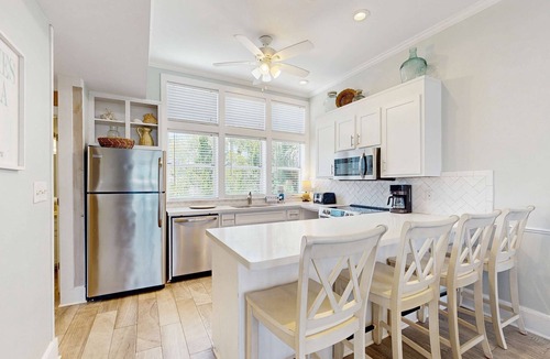 Gulf Trace Condo | Gulf-front duplex with amazing views & screened deck - right on the beach