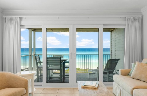 Seacrest Condo | Gulf-Front Getaway — Seamist #5 with Bikes & Spectacular Balcony Views