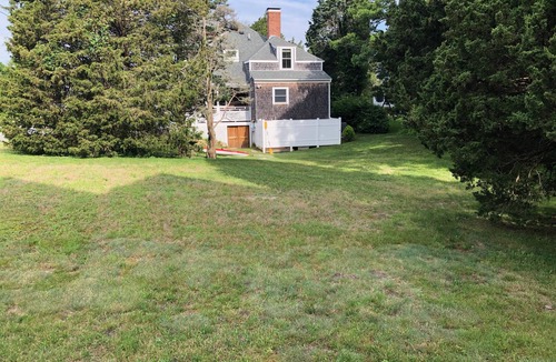 Monument Beach House | Historic Home across from Monument Beach, Central A/C