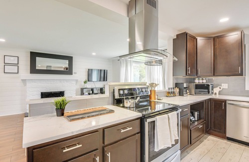 Parkville House | Home w/Patio & Large Yard in Parkville