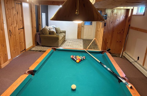Granville Cabin | Hot Tub - Game Room - Pool Table - Kids Play Area - 2 bedroom Cabin -4 Acre Farm