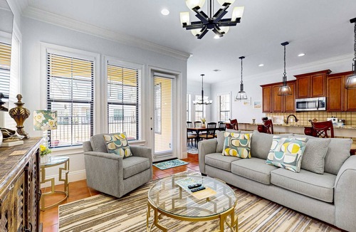 Villa Lago House | Lakefront Mediterranean-style home with pool, tennis & 6-seater golf cart