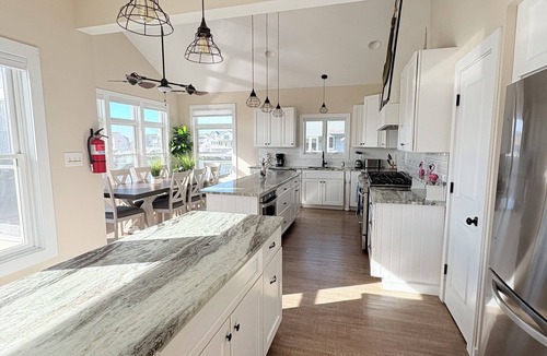 Beach Haven West House | Luxury Water-Front, Dock, new Patio, ~6 mins to Long Beach Island!