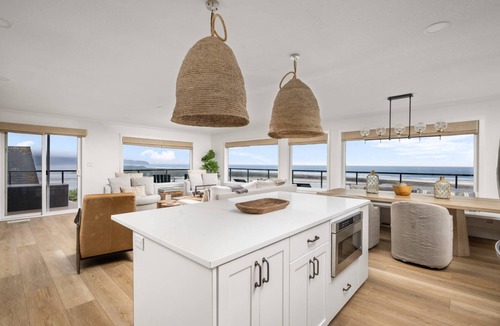 Netarts House | Magnificent Oceanview Retreat w/Hot Tub, Wraparound Deck & Luxe Primary Suite, Foosball, EV Charger