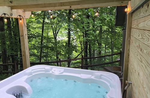 Topton House | Mountain Getaway w/Stunning Lake Views - Hot Tub, firepit, pool table, hammock