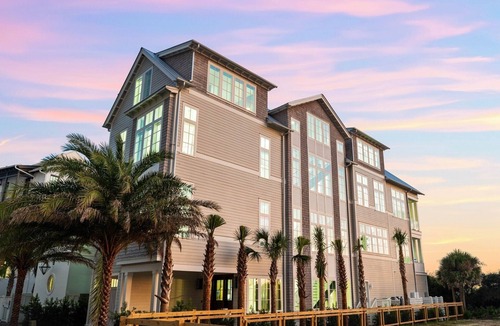 Seagrove Beach House | NEW 30A GULF-FRONT STUNNER! Game Room, Pool, LSV/Golf Cart, Bikes! Sleeps 24!
