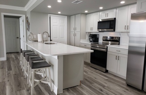 West Panama City Beach Condo | 😎NEW Beachfront 😎GLASS+VIEW in 2MASTER Suites+BUNK ROOM*FREE BeachChairs804E😎