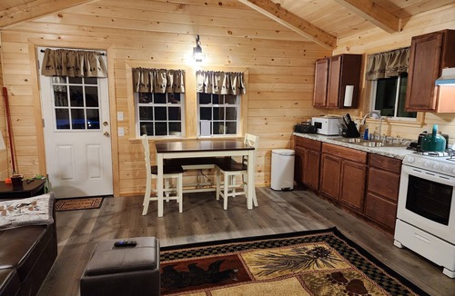 Pembroke Cabin | New Cabin on Pennamaquan River. Relax in comfort and privacy .