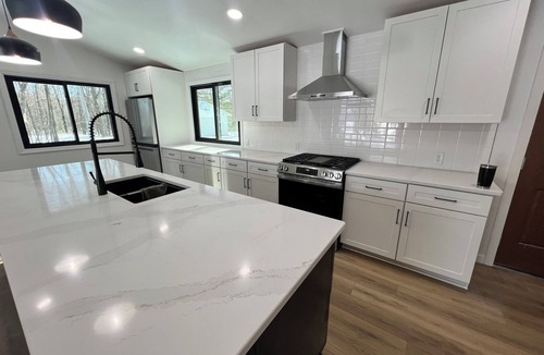 Iron Mountain House | Newly remodeled lakefront vacation home on Lake Antoine in Iron Mountain, MI