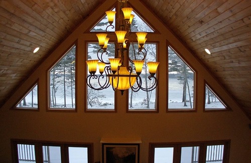 Hancock Ski Chalet | Oceanfront Chalet with privacy and spectacular views. Romantic or family getaway