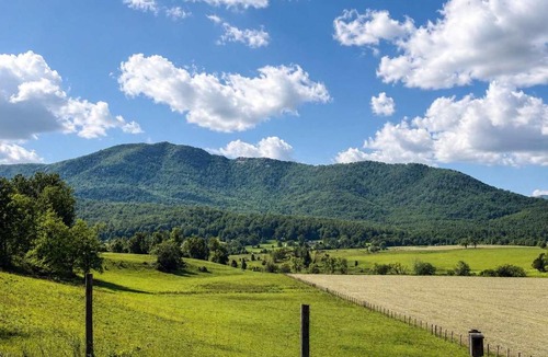 Etlan House | Old Rag A-Frame: Mountain Views Hot Tub Fire Pit