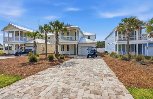 Panama City Beach House | Panama Dunes & Shores | Sleeps 26 | 2 LSV | Pools