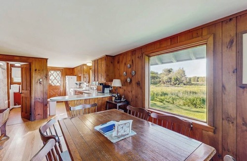 Owls Head Cabin | Peaceful coastal cabin with screened porch, water view of the cove, dog-friendly