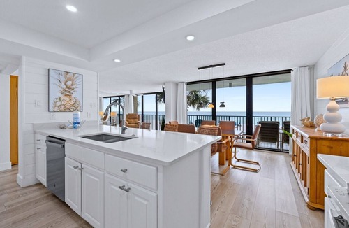 Gulf Lagoon Beach Condo | Pelican Walk 207 Beachfront Paradise on the Gulf!