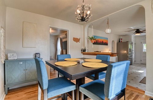 Central Colorado Springs House | Pet-Friendly Downtown Escape: Fully Fenced Yard, Fire Pit, BBQ & Nintendo Switch