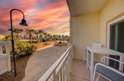 Waterside Village Condo | Pet Friendly Pool + Beach Sleeps 8