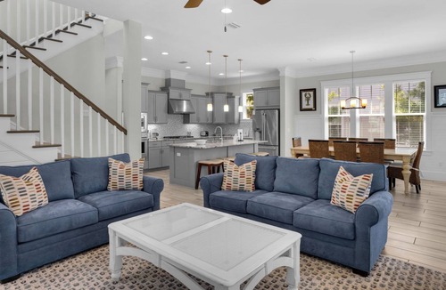 Santa Rosa Beach House | Pet Friendly Prominence Home, Game Room, 4 Bikes, Sleeps 13 + Free Tickets!