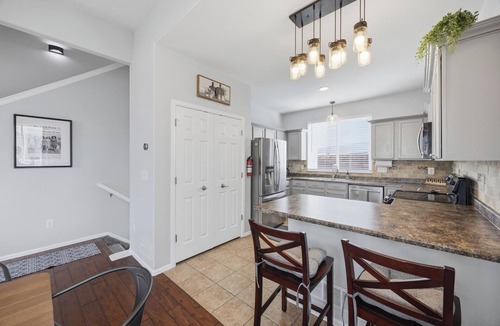 Security-Widefield House | Private King Bed Suite/Modern Stay near COS Airport