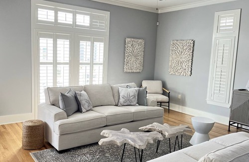 Village of Sugar Beach House | Remodeled 5 bedroom house with bikes – walking distance to the beach