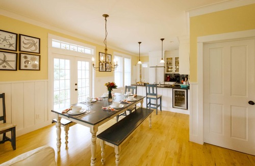Nelscott House | Romantic Oregon Coast Escape with Porch, Fireplace & Garden Charm