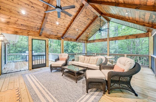 Cashiers House | Sapphire Home w/Fireplace Near Skiing & Hiking!