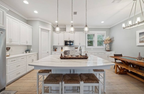 White's Gulfview House | Seacrest Beach Home, Private Pool, Peloton, LSV, Walk to Beach Access on 30A