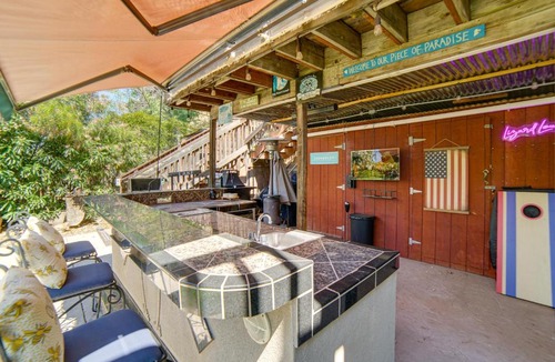 Lucerne House | Shared Boat Dock at Clear Lake Couple’s Retreat