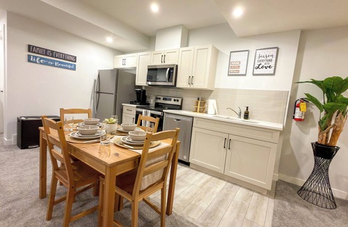 Southwest Calgary House | Spacious Private King Suite | GameRoom | Dedicated Parking