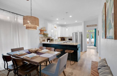 Rosemary Beach House | Stay directly on 30A! Beautiful Beach House with private courtyard and panoramic views! Short walks to beach, pool, Rosemary and Alys!