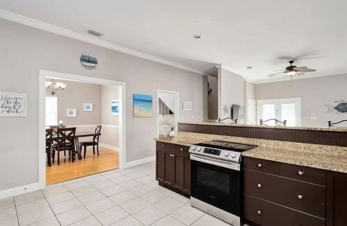 Village of Sugar Beach House | Sugar Sand 30A Retreat - 5BR Seagrove Home w/Private Pool, 3 min walk to Beach!