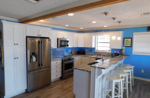 Fort Morgan House | Sugar White Sand Steps Away from from this 2 bedroom/2 bath Family Beach Home