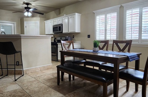 Biggs Field House | Swimming pool, 4 bedroom 2.5 bath + bonus room, outdoor dining and outdoor TV