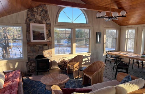 Blue Hill House | The Owlet - Waterfront overlooking blueberry fields
